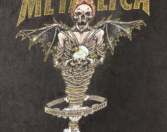 90s METALLICA PUSHEAD KING NOTHING Tシャツ