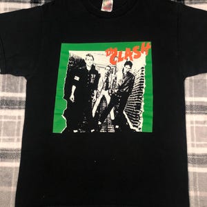 The Clash - Vintage 90s - English Punk Rock Band Album T Shirt - Size M