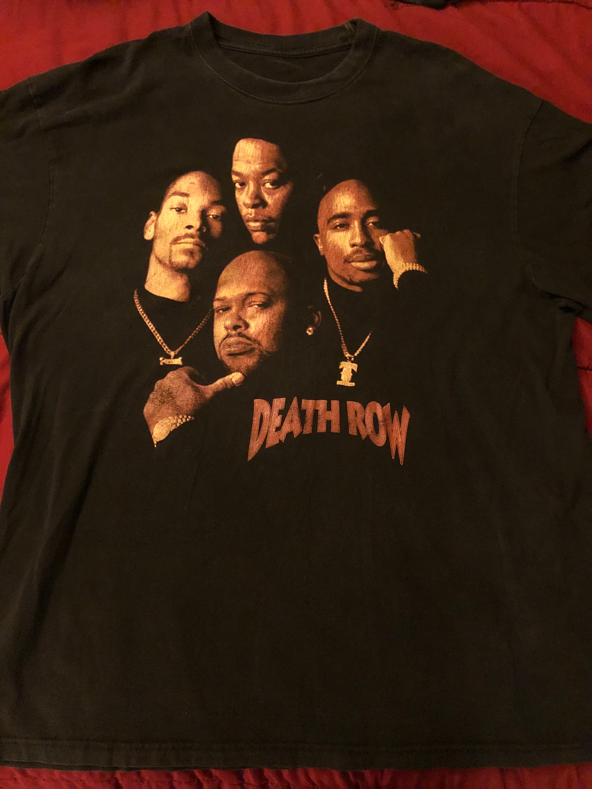 Death Row Vintage Dr Dre Snoop Dogg Tupac Suge Knight West Coast