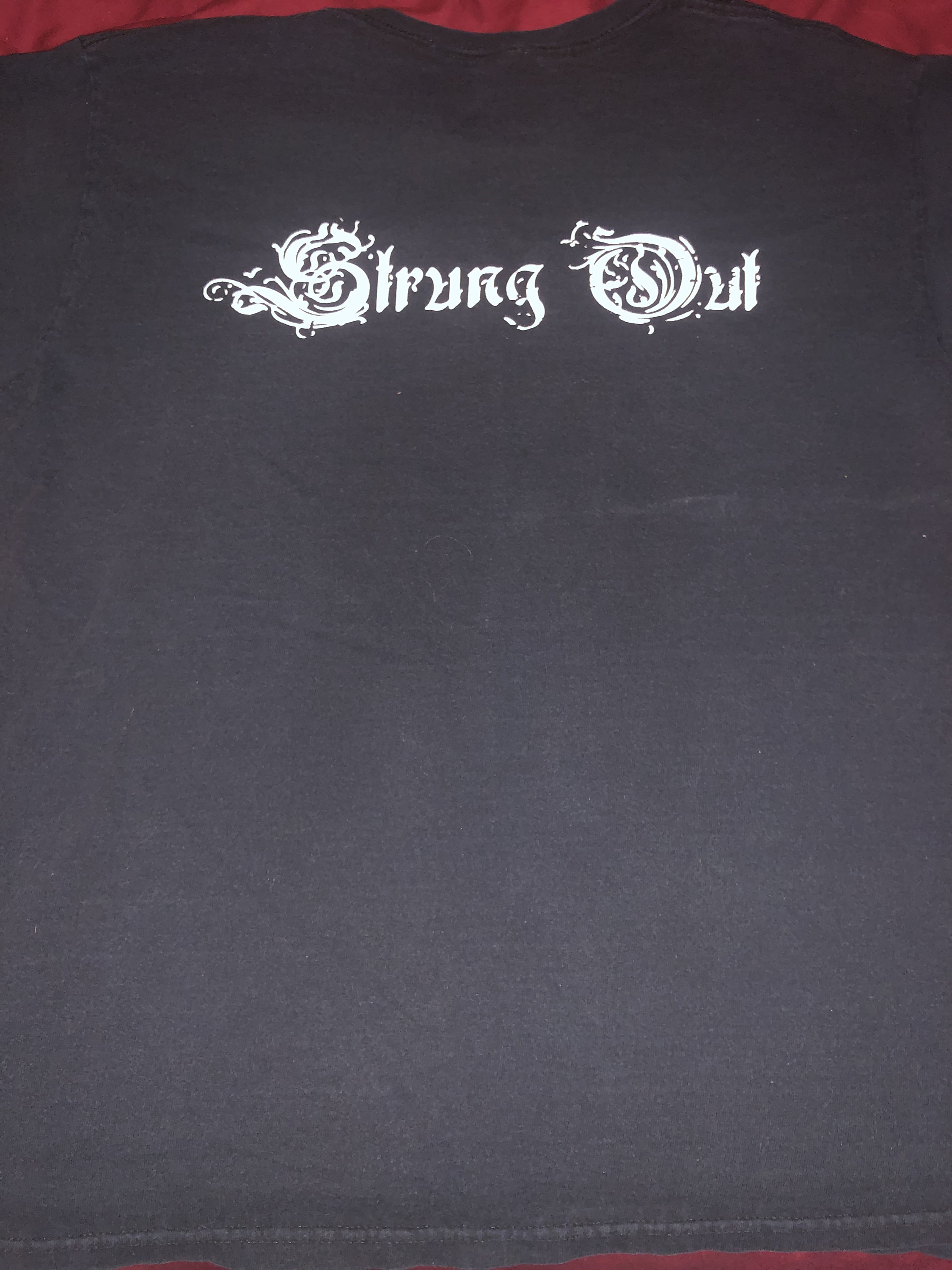 Strung Out Logo Vintage Early 2000s Punk Rock Band T Shirt Etsy