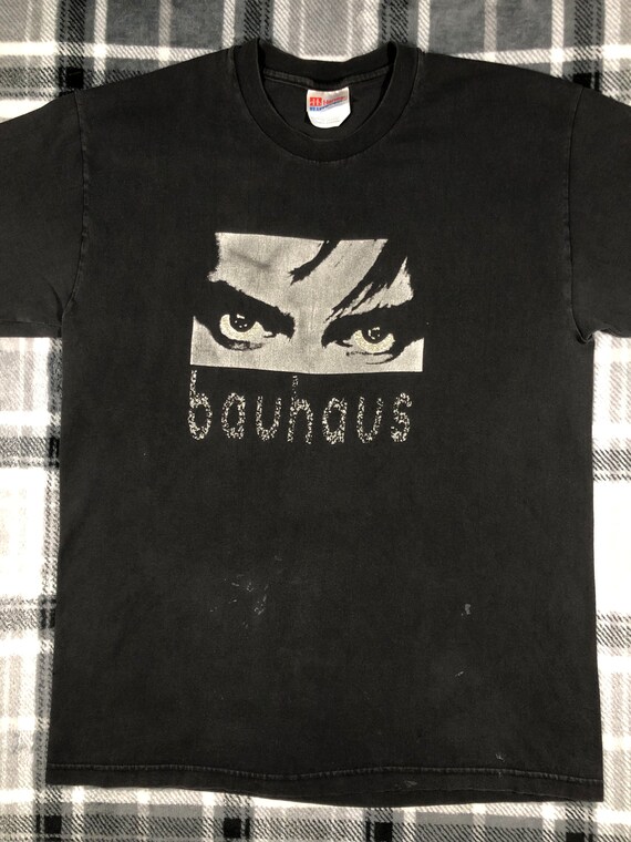 Bauhaus - Vintage 90s - Goth Alternative Rock Band T Shirt - Size 