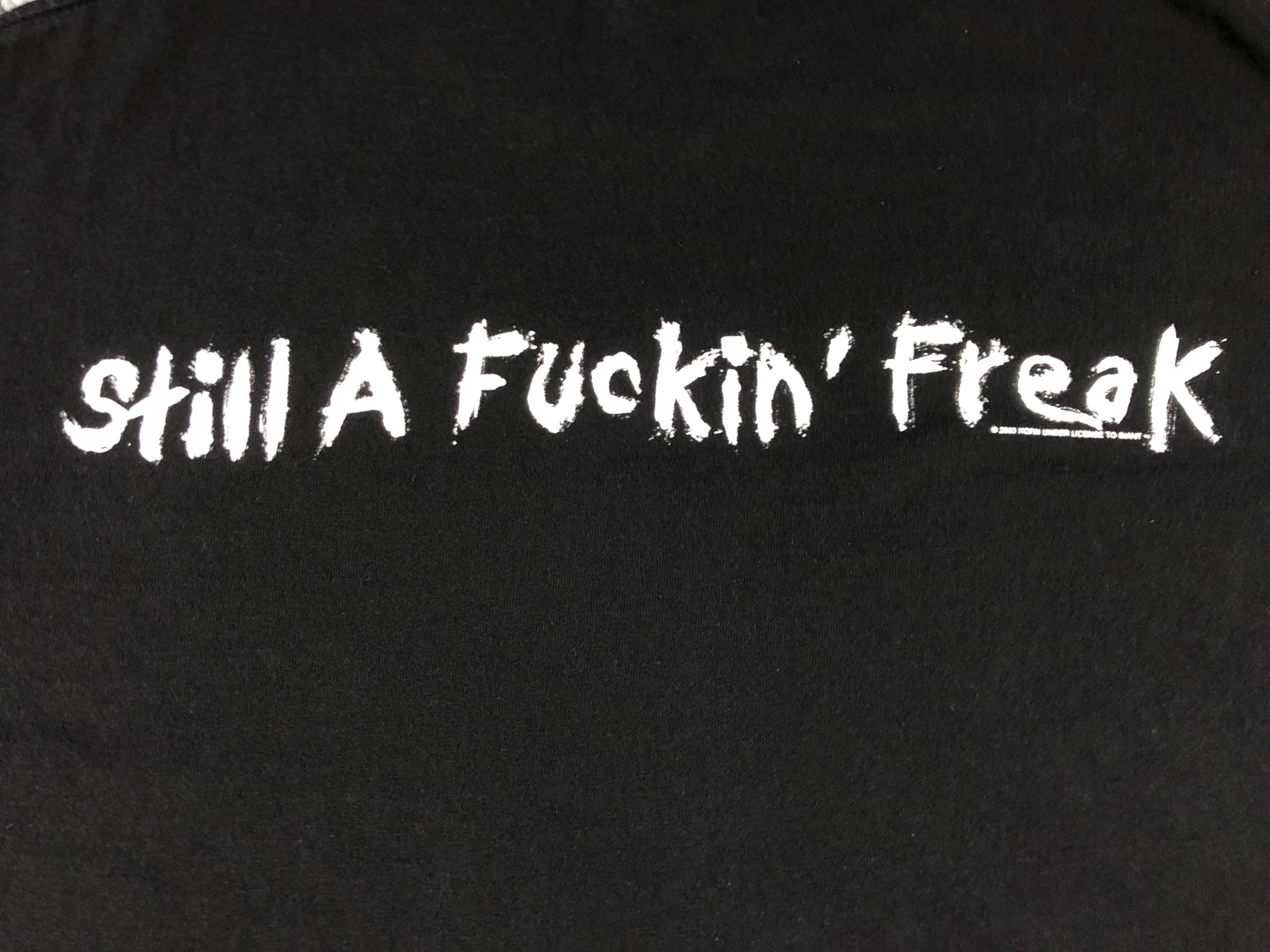 Korn - Vintage - Still A Freak 2003 - Nu Metal Hard Rock Band T 