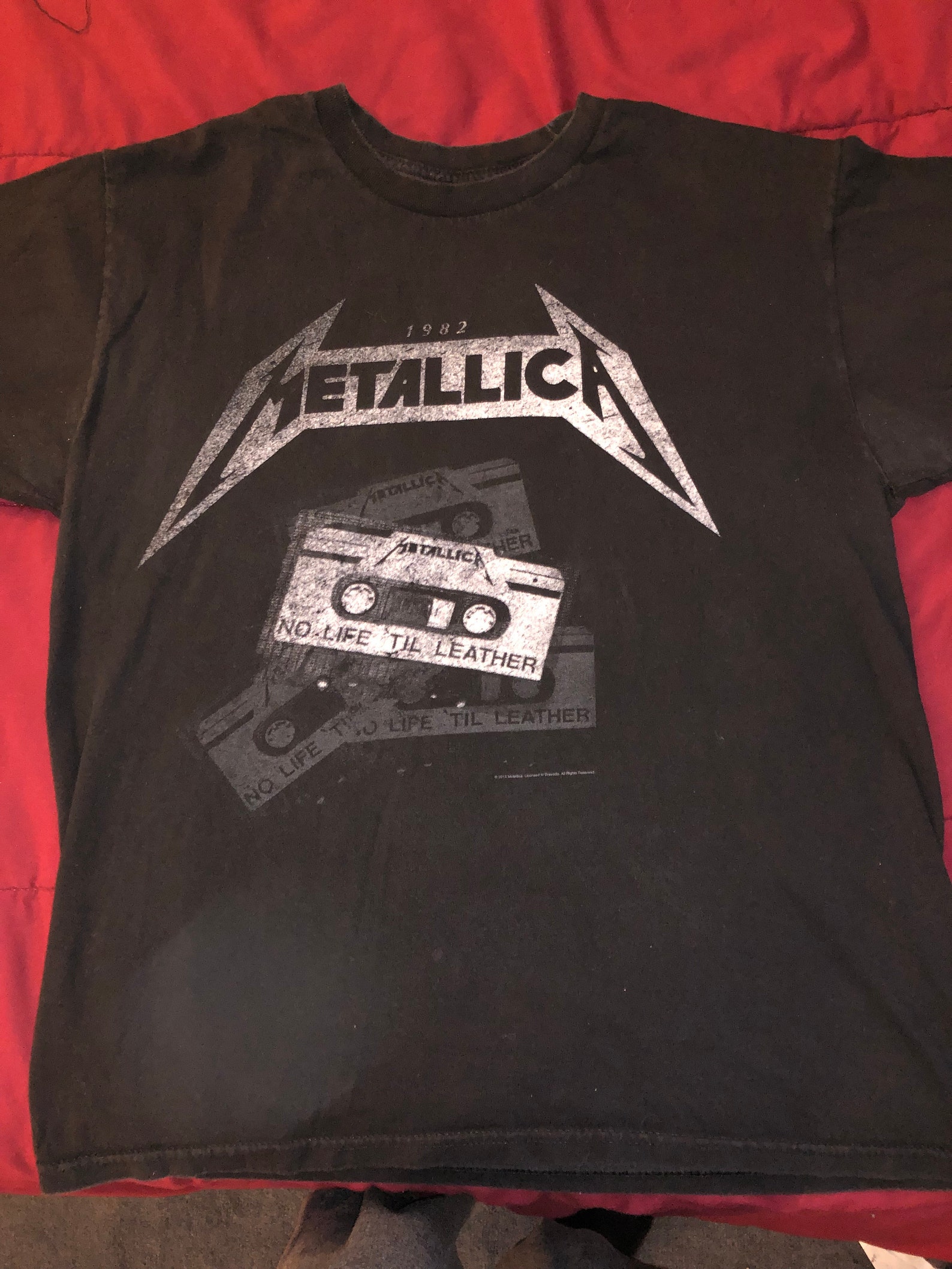 Metallica No Life Till Leather Classic Metal Rock Band T | Etsy