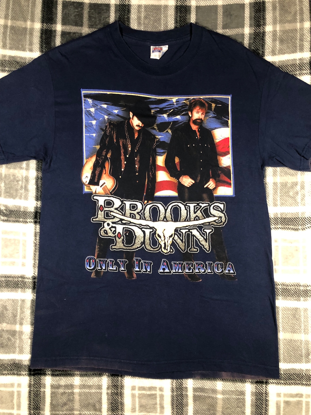 Electric Rodeo Brooks And Dunn Concert T Shirts 1990s Brooks Dunn