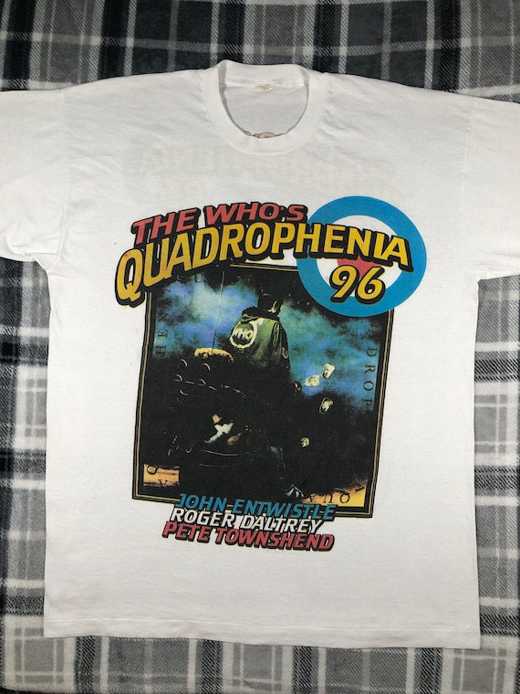 The Who 1996 NORTH AMERICAN TOUR Tシャツ XL The Who Quadrophenia North American Tour 1996 Shirt XL | eBay
