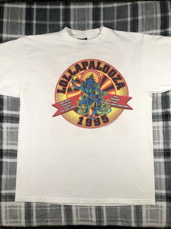 Vintage 90s - Lollapalooza 1995 - Sonic Youth - Cy