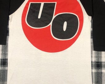 URGE OVERKILL ラグラン Tシャツ 長袖 ビンテージ 90s Urge Overkill - Vintage 90s - Alternative Rock Band Raglan T Shirt
