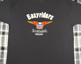 Easyriders - Vintage 90s - Biker Motorcycle Single Stitch T Shirt