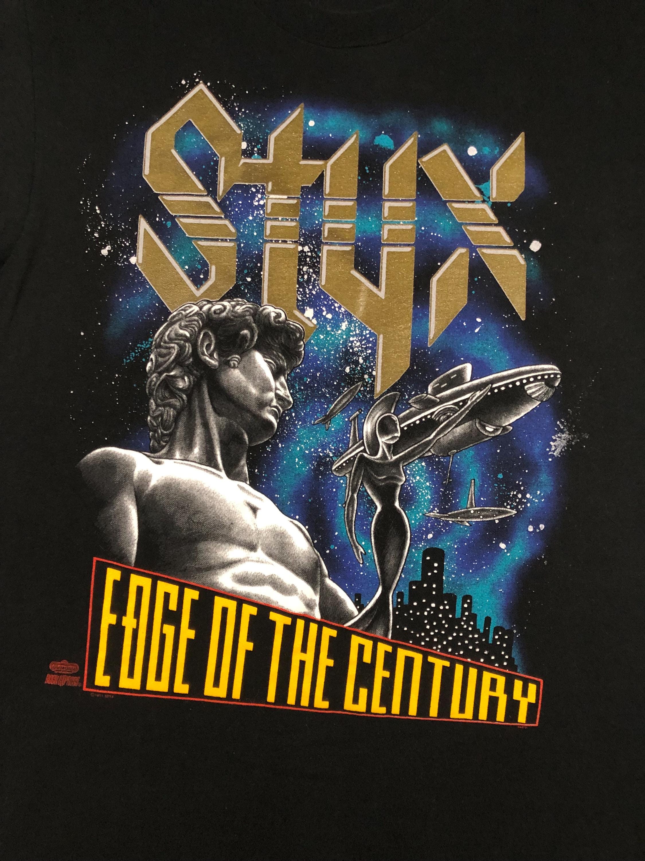 Styx - Vintage 90s - Edge of the Century 1991 - Rock Band Single