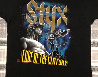 Styx - Vintage 90s - Edge of the Century 1991 - Rock Band Single
