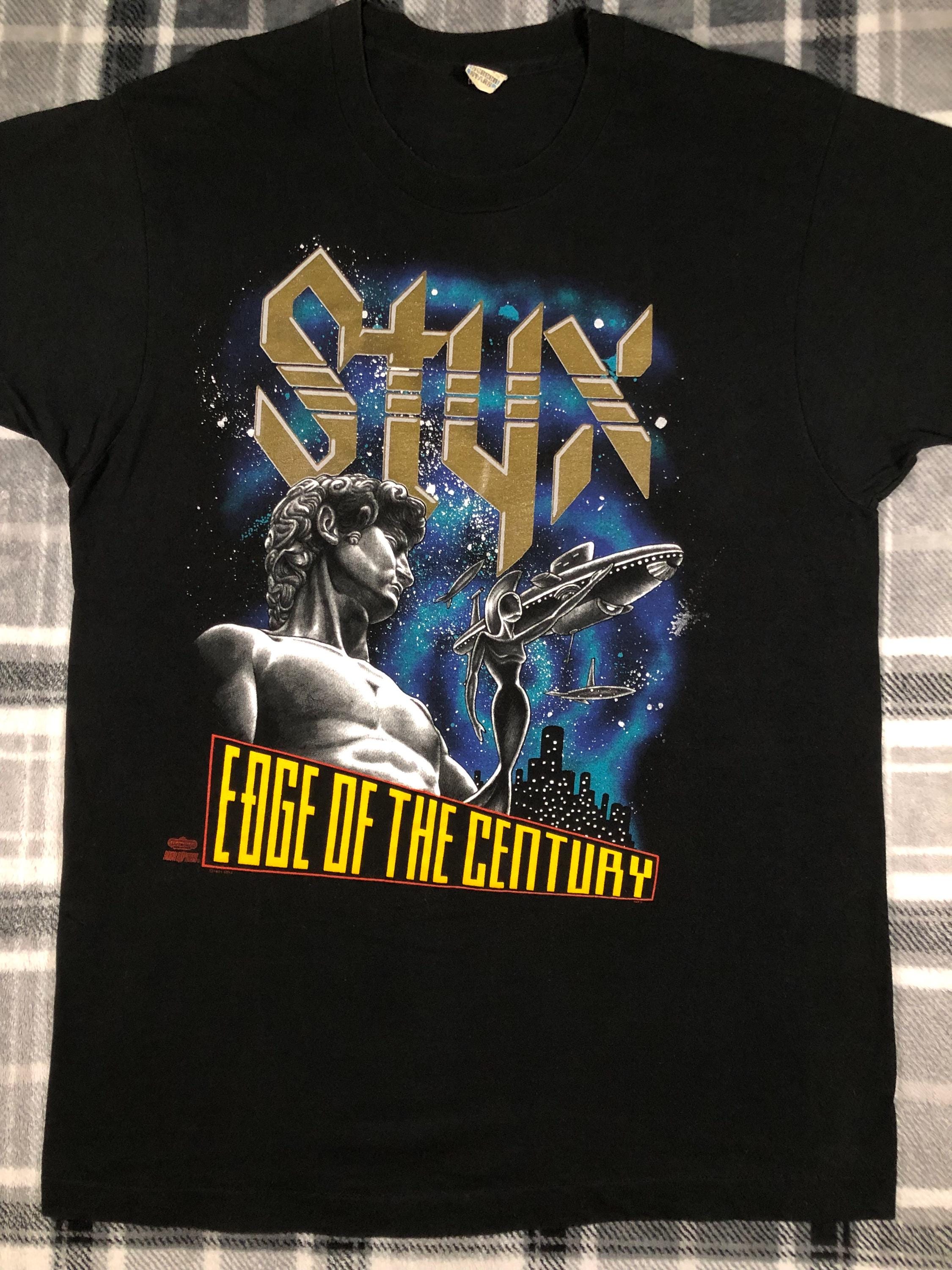 Styx - Vintage 90s - Edge of the Century 1991 - Rock Band Single