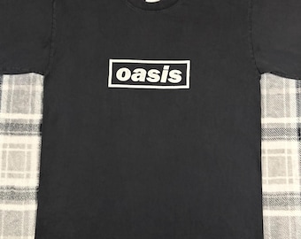 Oasis - Vintage - Britpop Alternative Rock Band T Shirt - Size M