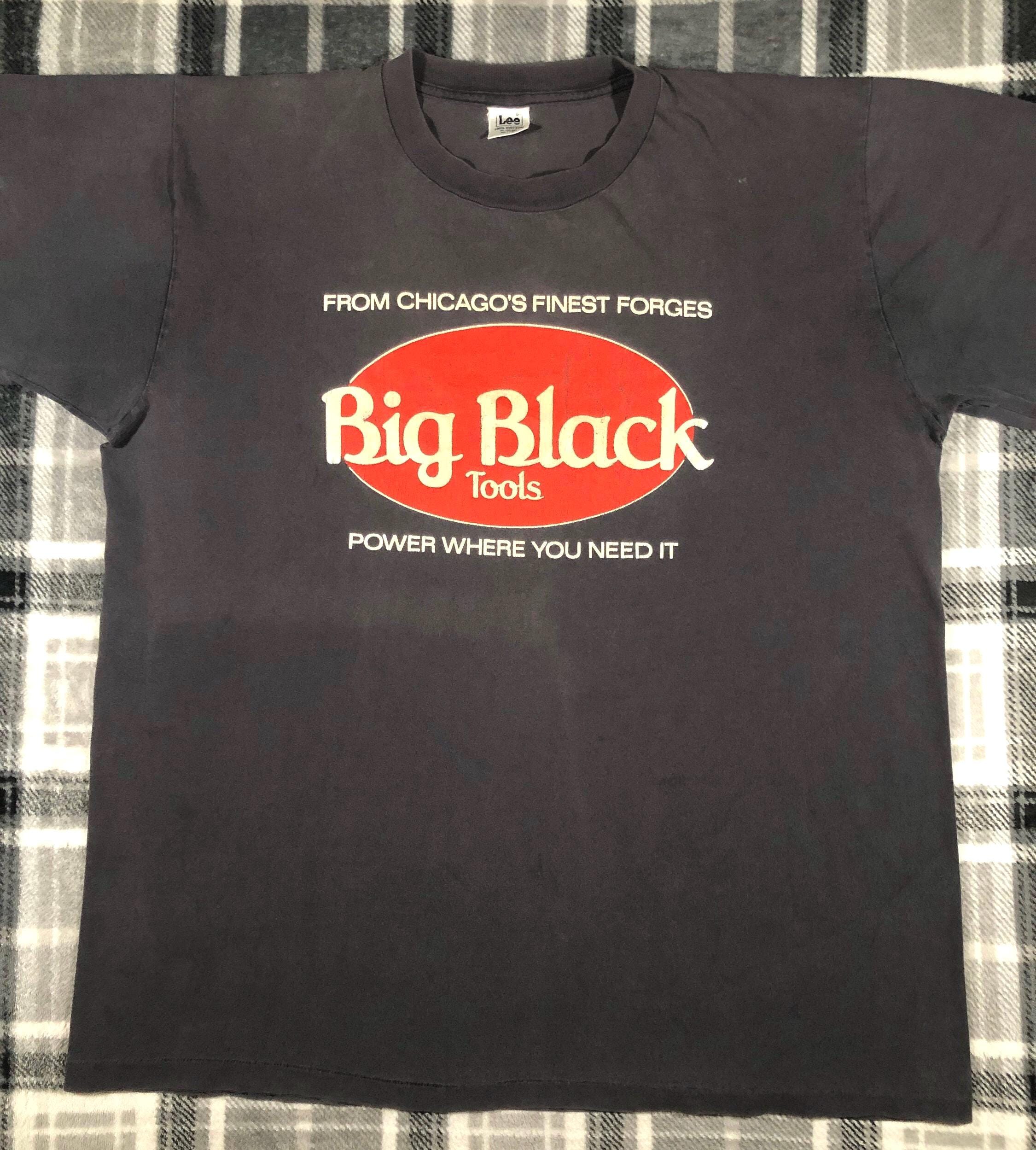 Big Black Vintage 90s Steve Albini Punk Rock Band Single Stitch T 