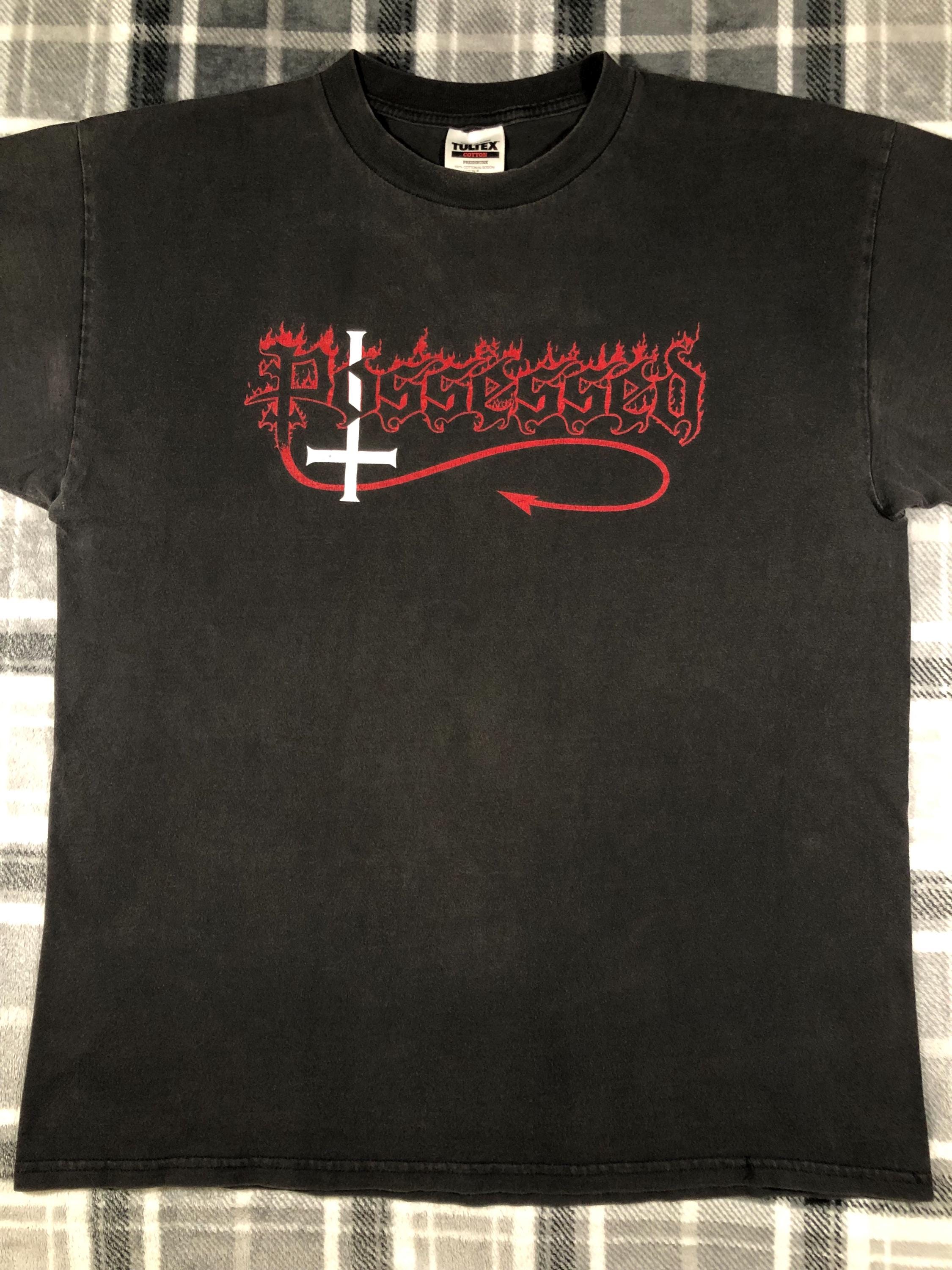 Possessed - Vintage 90s - Seven Churches - Death Metal Band T