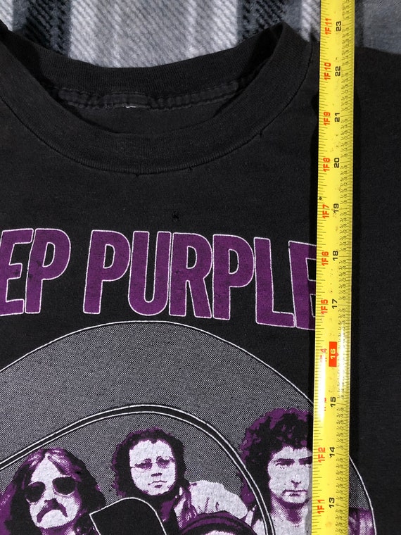 【usa製、バンドTシャツ】DEEP PURPLEロンTシングル80sツアーT usa製、バンドTシャツ】DEEP PURPLEロンTシングル80sツアーT T