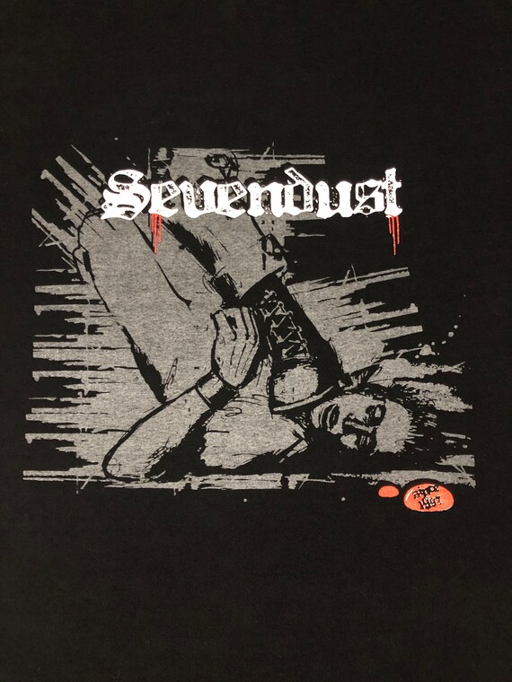 Sevendust - Vintage - Metal Hard Rock Band T Shir… - image 3