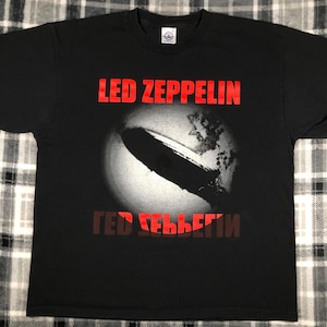 Led Zeppelin - Vintage - Hard Rock Band T Shirt - Size XL