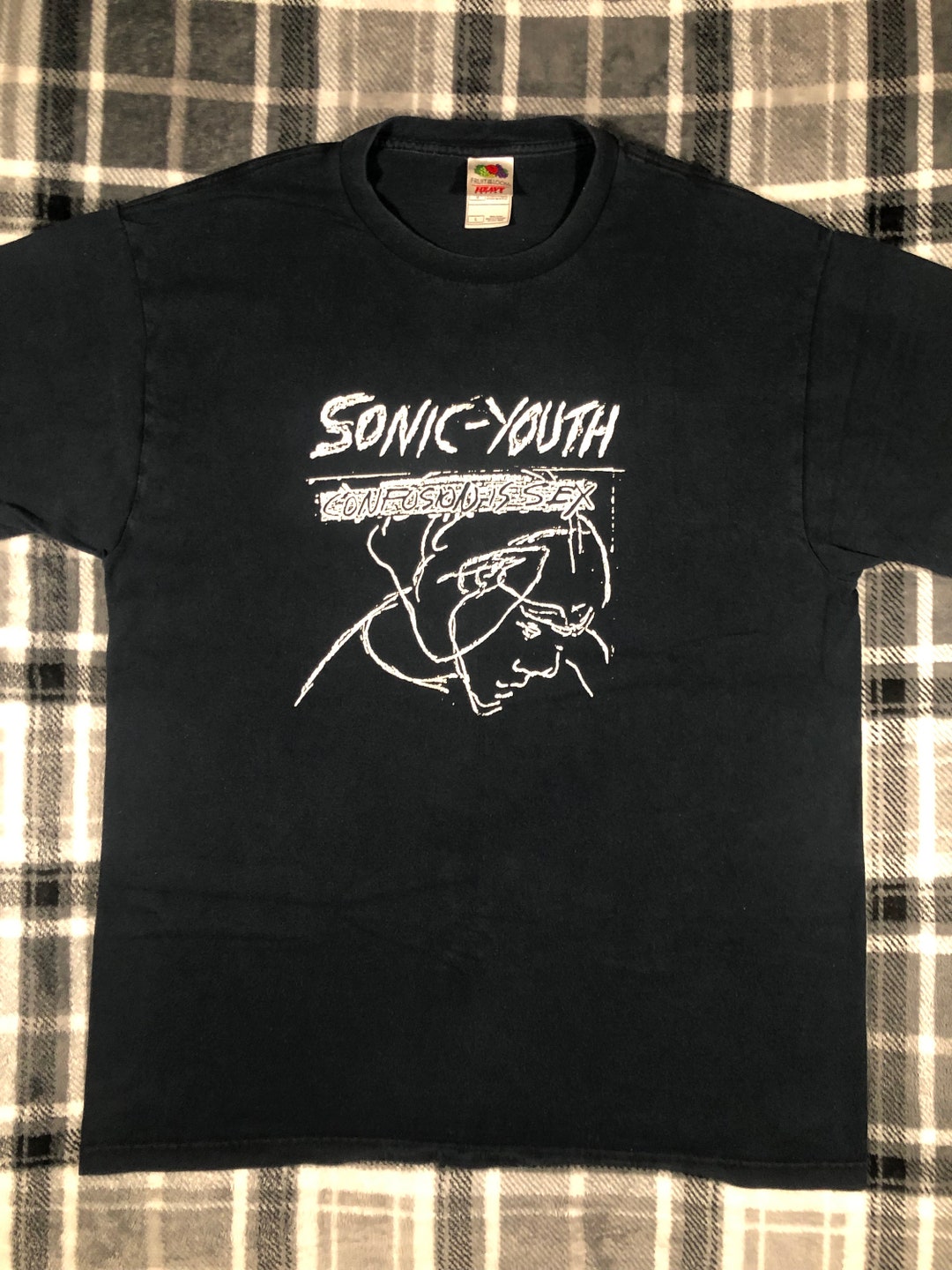ソニックユース confusion is sex Tシャツ Sonic Youth Confusion Is Sex T-Shirt – Bingo Merch