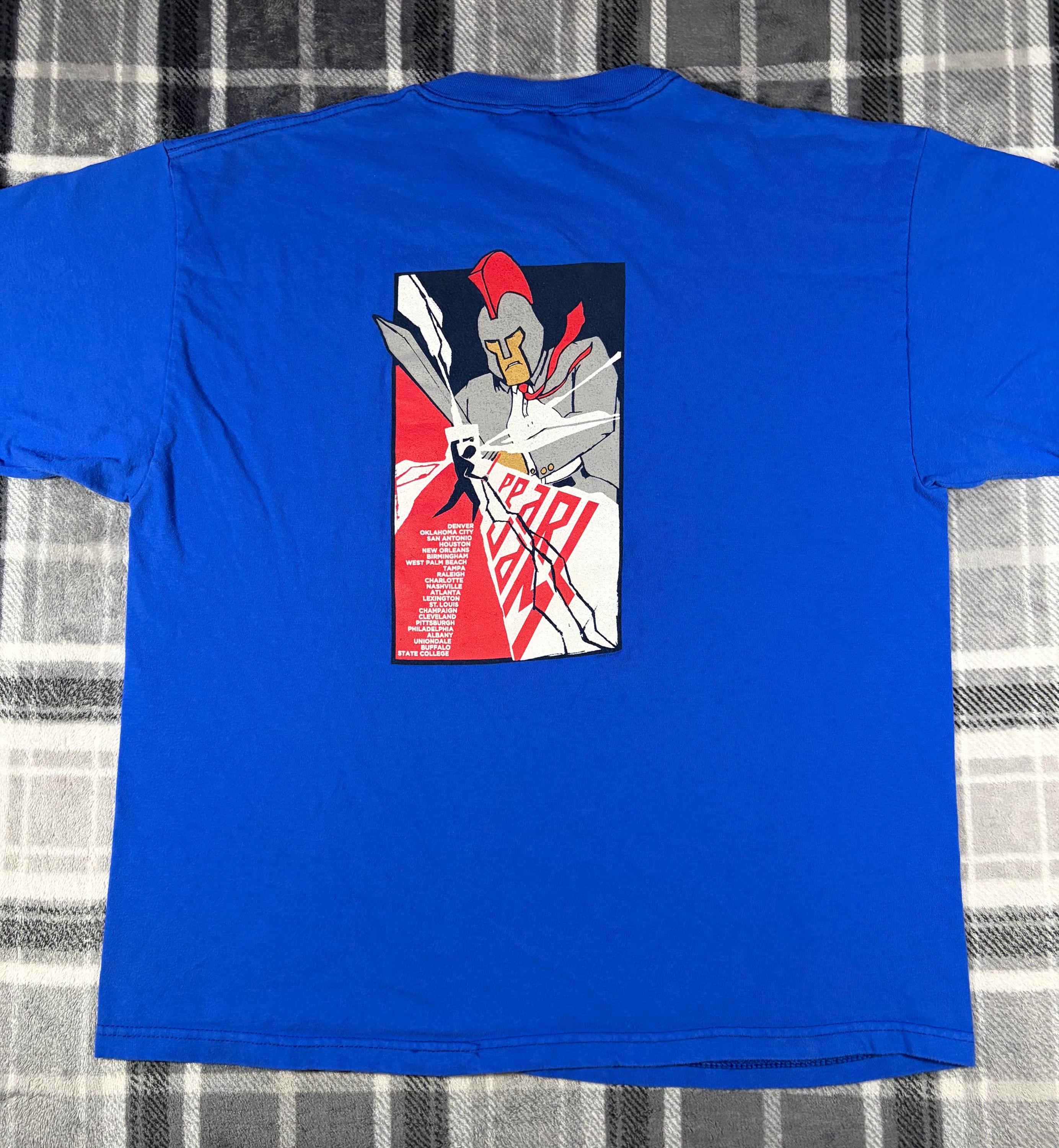 Pearl Jam Tour Tshirt - Etsy