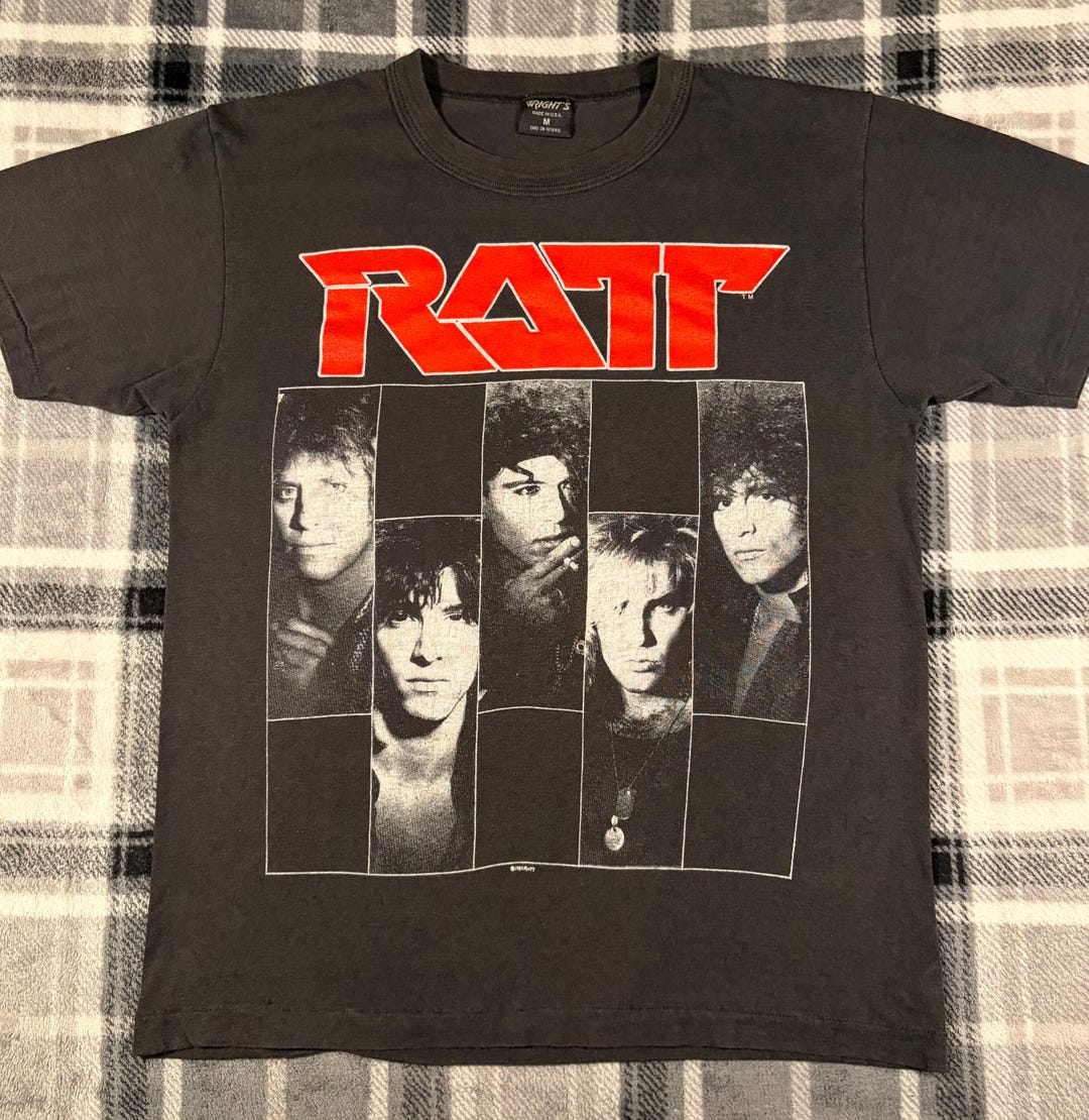 Ratt - Vintage 80s - Dancing Undercover World Tour 1987 - Metal Hard ...