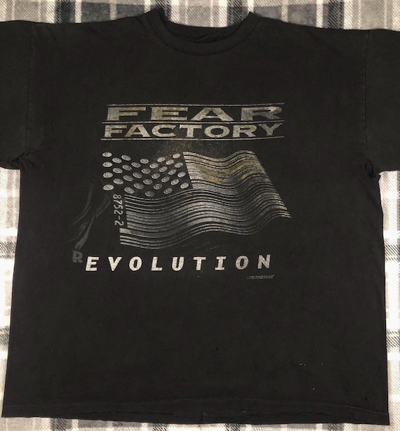 バンT/90's/ヴィンテージ FEAR FACTORY 1998 Fear Factory - Vintage 90s - Revolution 1998 - Metal Hard
