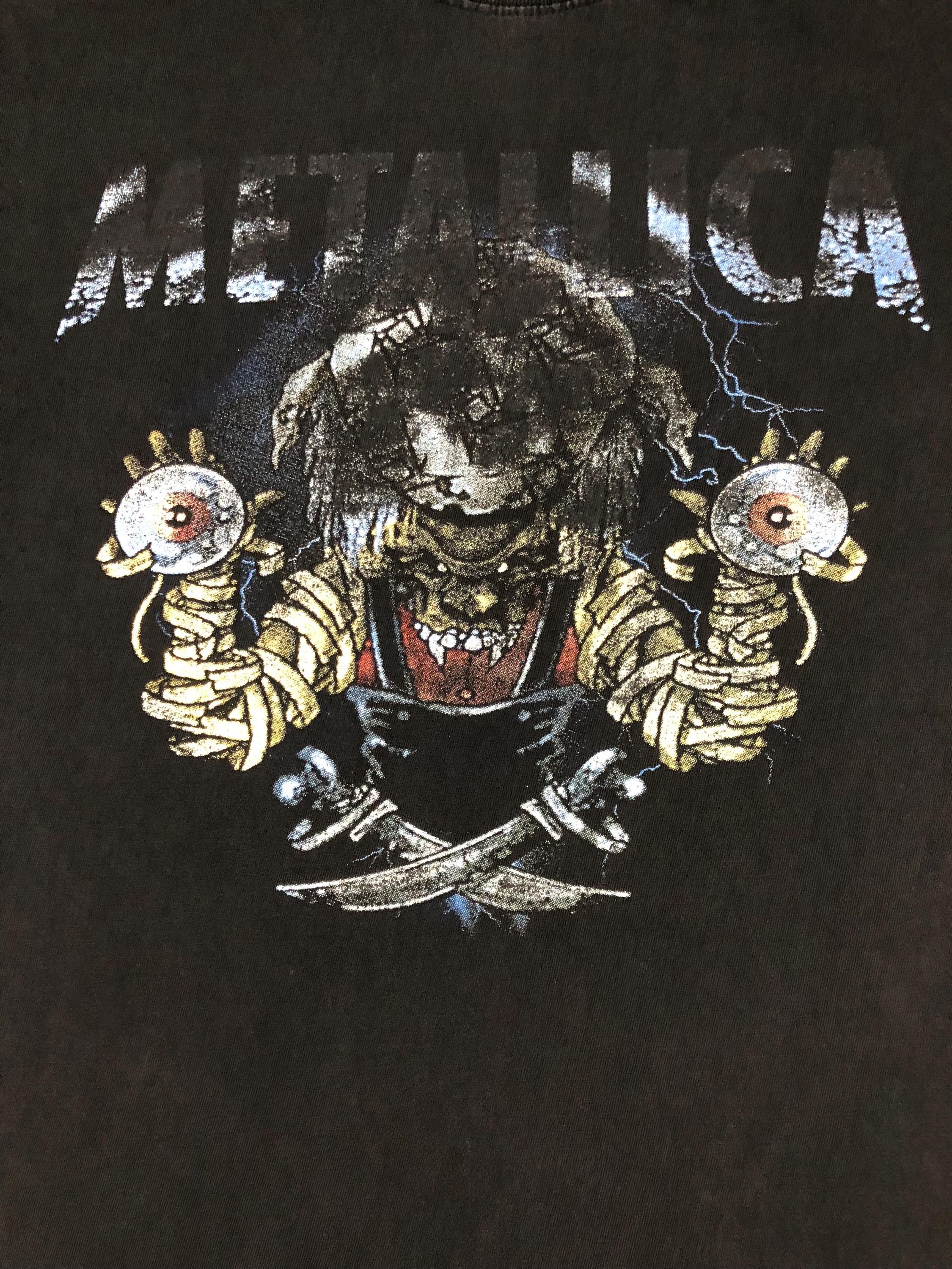 Metallica - Vintage - Concert Tour - Pushead Art - Thrash Metal