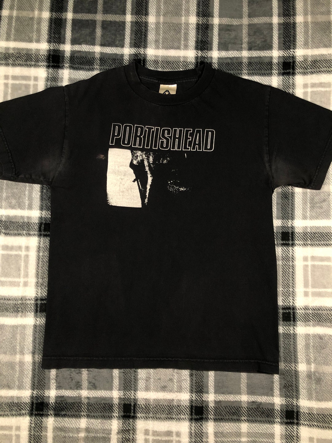 Portishead Vintage Y2K English Alternative Rock Band Distressed T Shirt