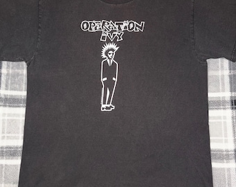 Operation Ivy - Vintage - Hardcore Punk Ska Rock Band T Shirt