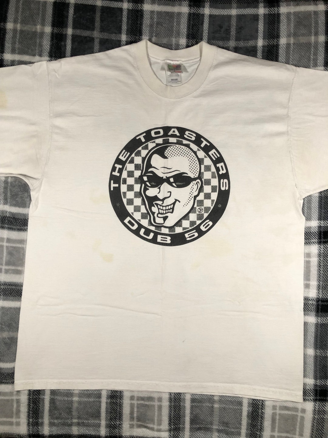 The Toasters Vintage 90s Dub 56 Ska Punk Rock Band Concert Tour Distressed T Shirt Size XL Etsy