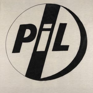 T-shirt Officiel PIL (Public Image Ltd) John Lydon - Punk Rock - Coupe Ample - 100% Coton - Marque Gildan