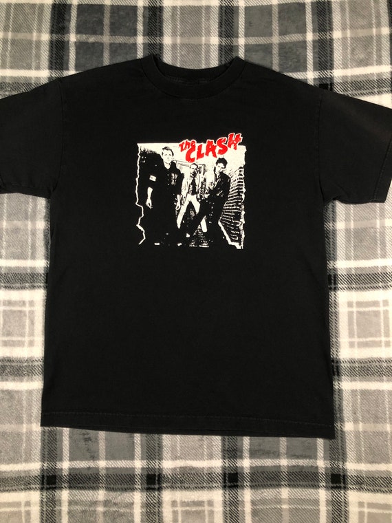 The Clash - Vintage 90s - Punk Rock Band T Shirt -