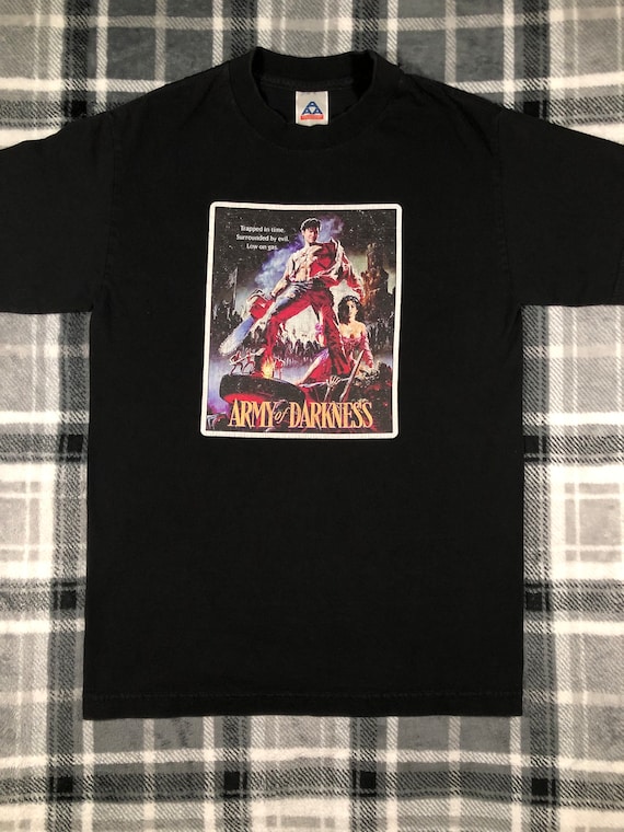 Maglietta Army Of Darkness – Evil Dead – Anni 90 – Unisex – Colore Bianco - copertina