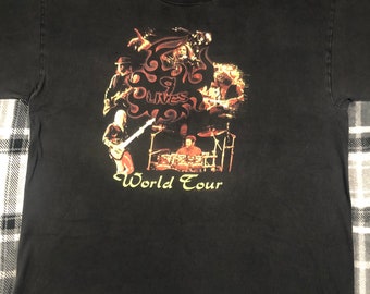 Aerosmith - Vintage 90s - 9 Lives Tour 1997 - Rock Band Concert T