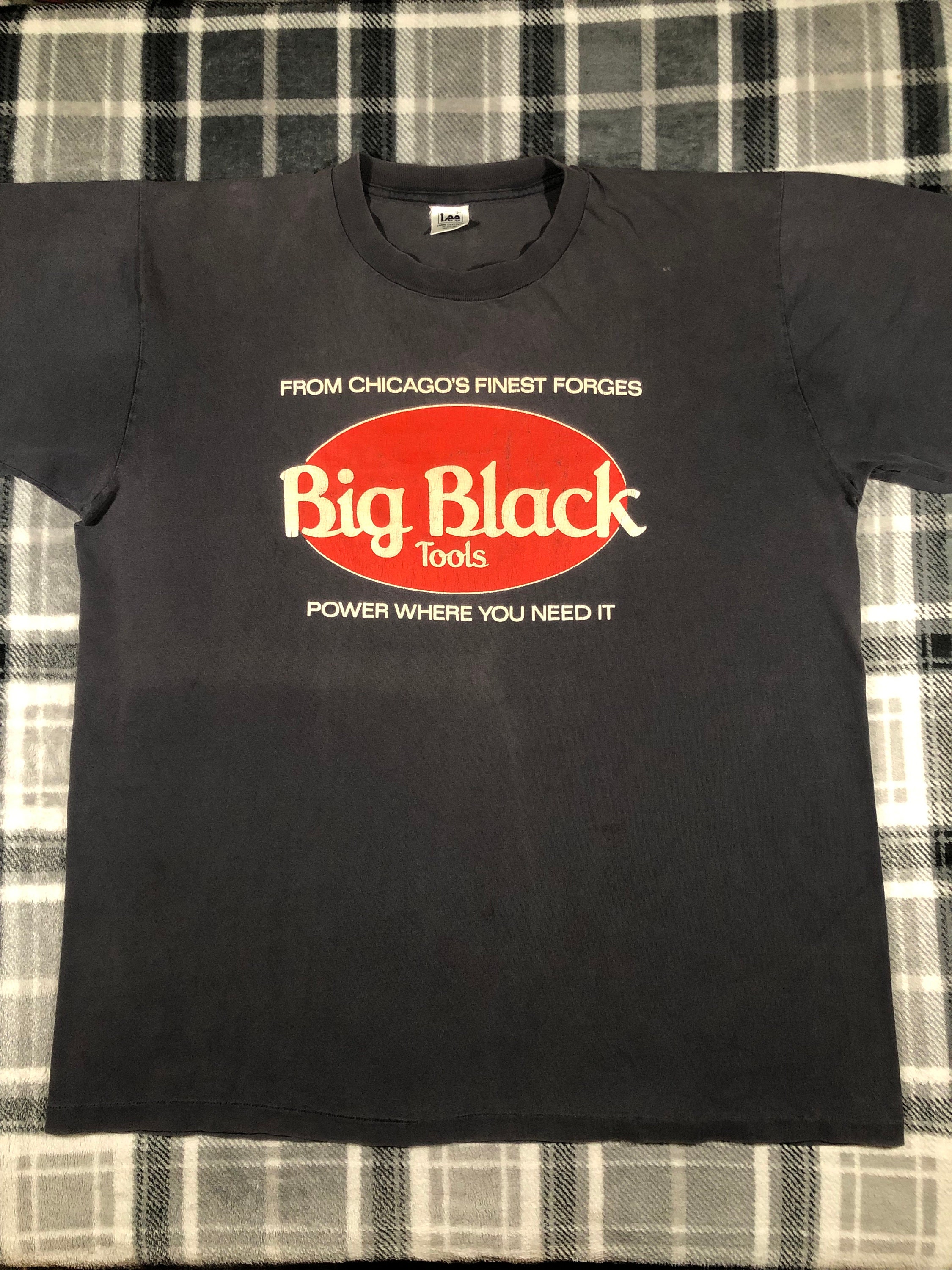 Big Black - Vintage 90s - Steve Albini - Punk Rock Band Single