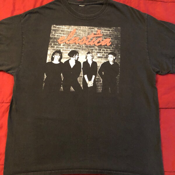 Elastica - Vintage 90s - Brit Pop Alternative Rock Band T Shirt