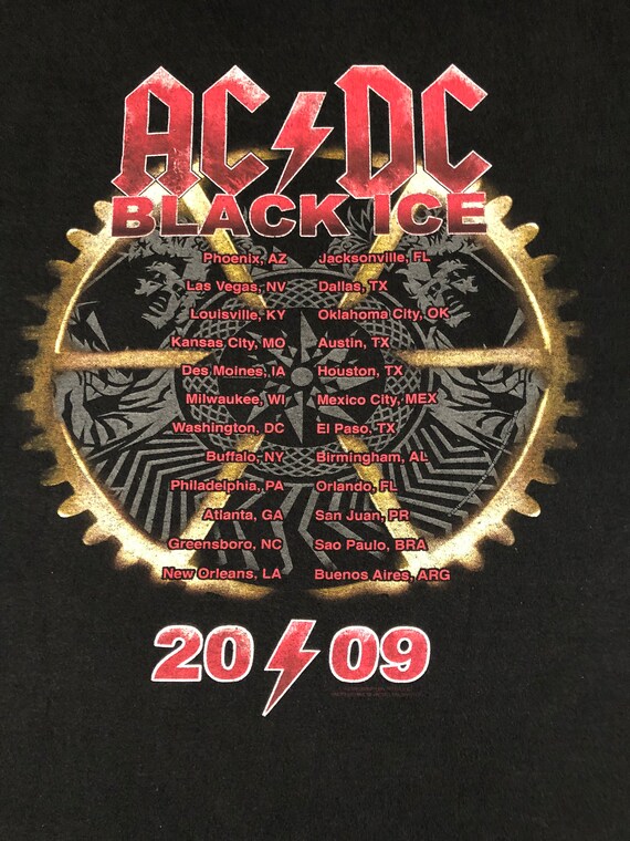AC/DC - Black Ice Tour 2009 - Hard Rock Band Conc… - image 8