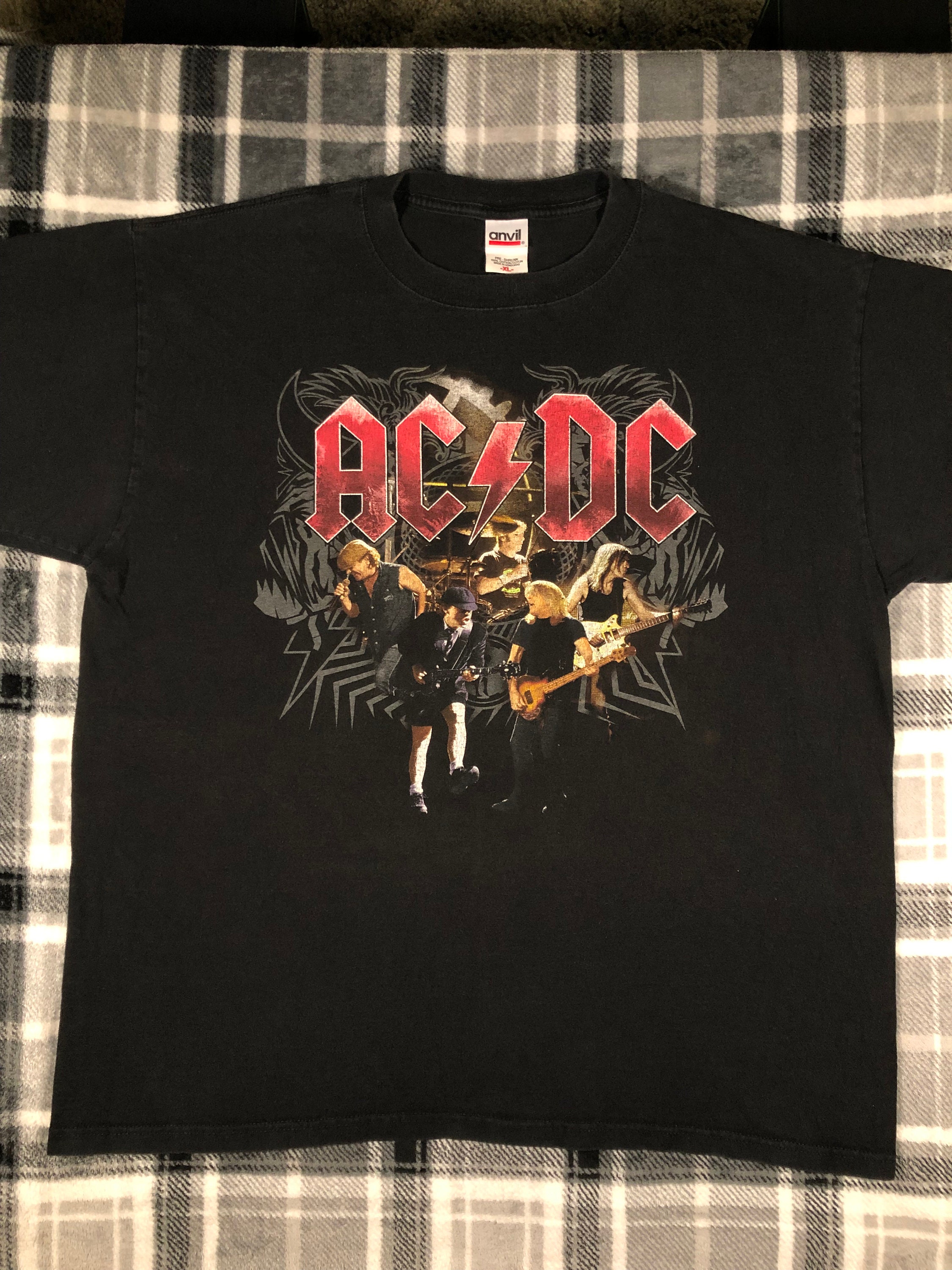 Acdc black ice t shirt cheap