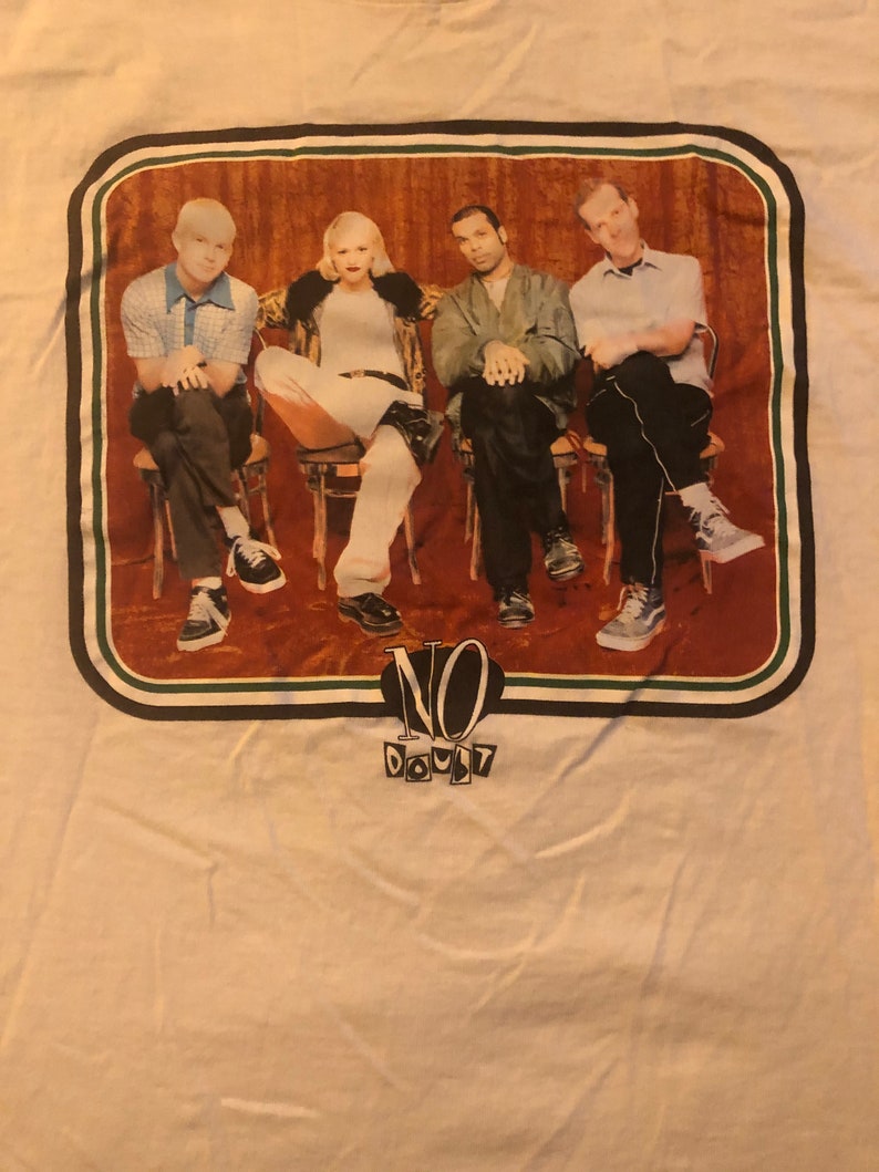 No Doubt Vintage 1997 T Shirt Tragic Kingdom Tour Size L