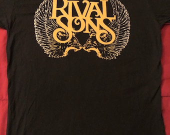 syv mental skade Rival Sons Hard Rock Band Concert Tour T Shirt Size M - Etsy