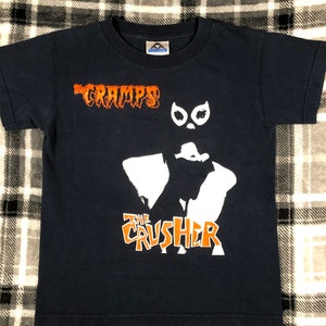 The Cramps - Vintage - The Crusher - Punk Rock Band T Shirt - Size Youth M