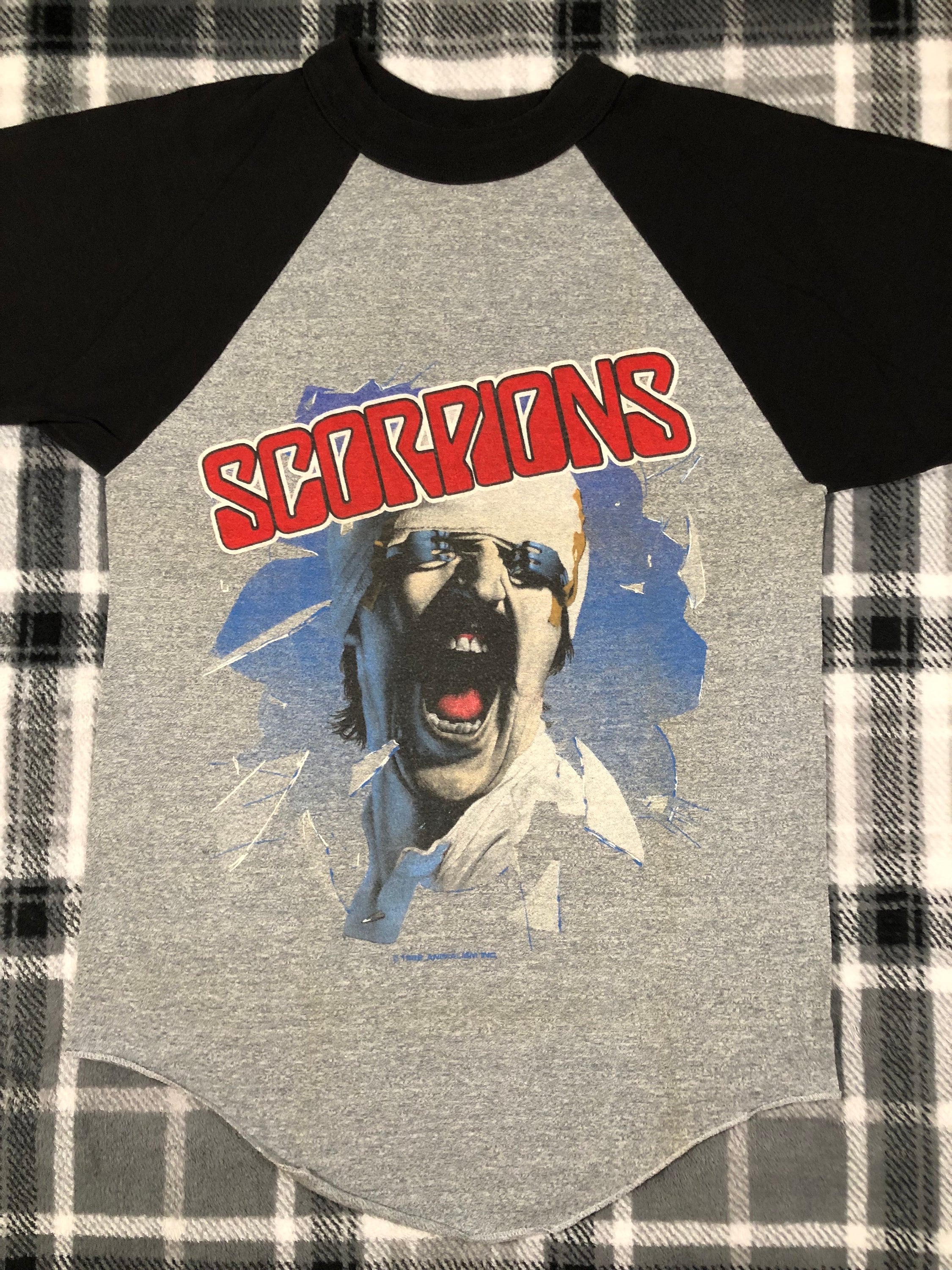 Scorpions - Vintage 80s - Blackout Tour 1982 - Hard Rock Band