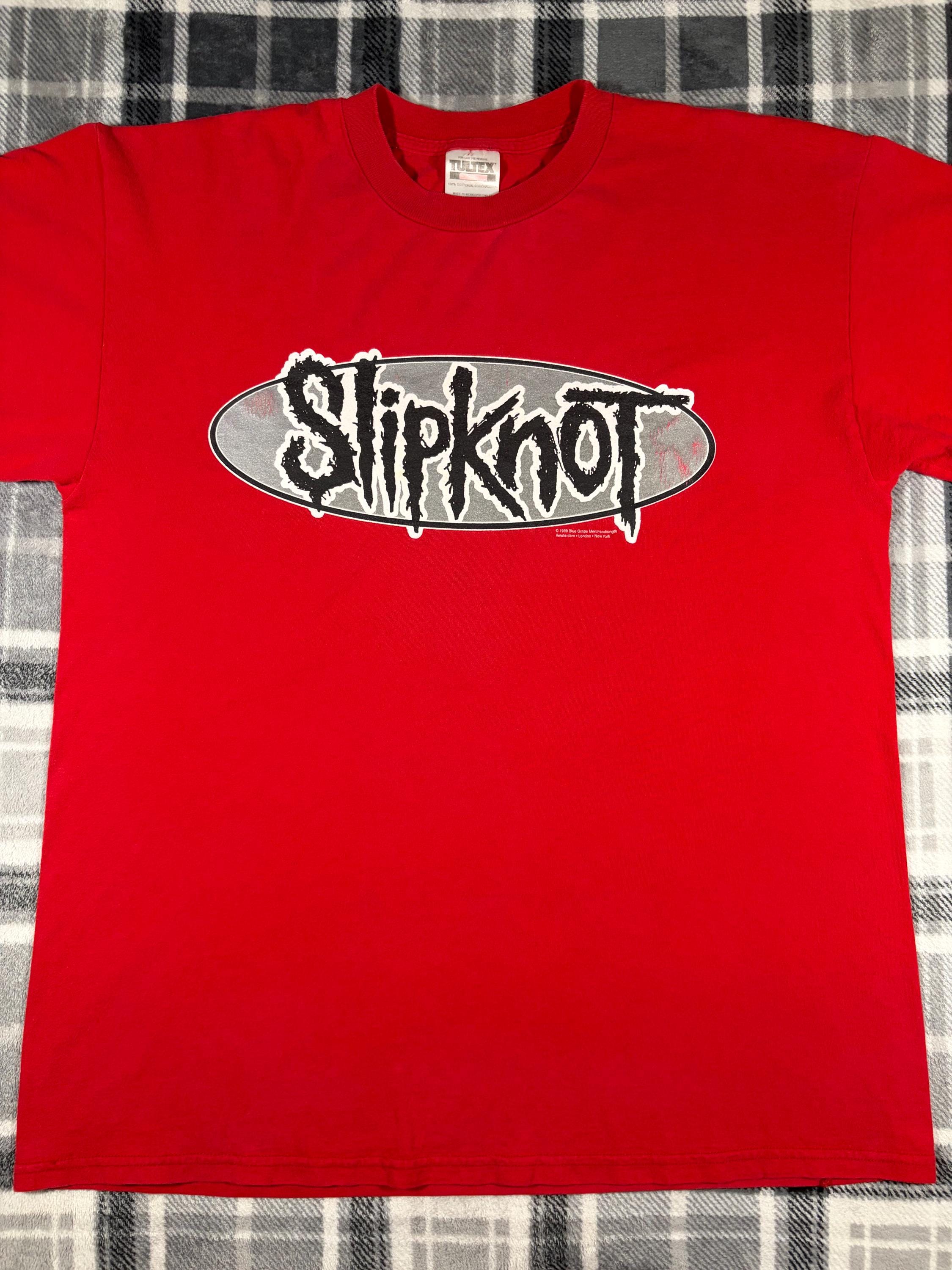 Slipknot - Vintage 90s - Surfacing - Metal Hard Rock Band T Shirt