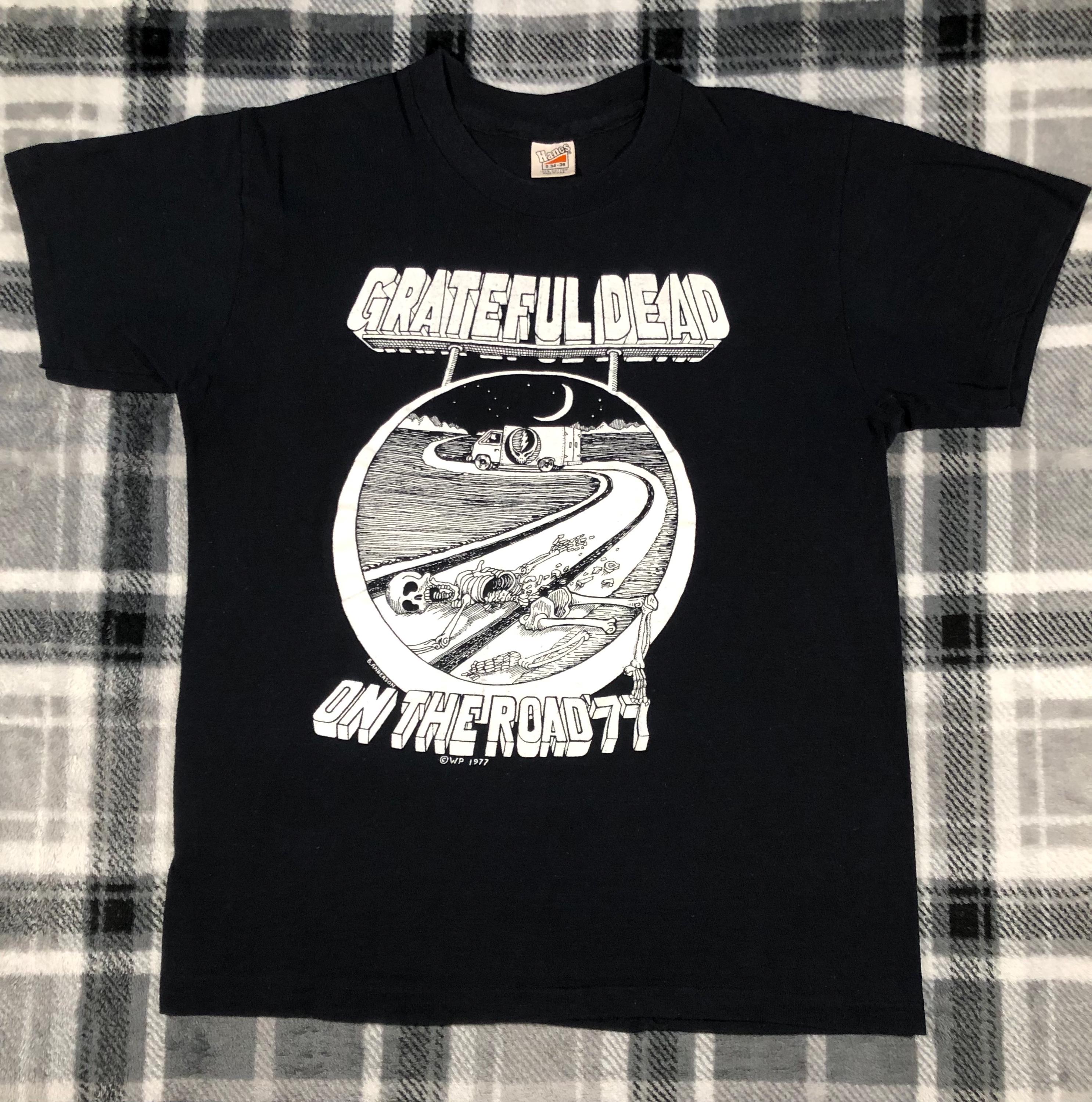 Grateful Dead - Vintage 70s - on the Road 1977 - Rock Band Concert