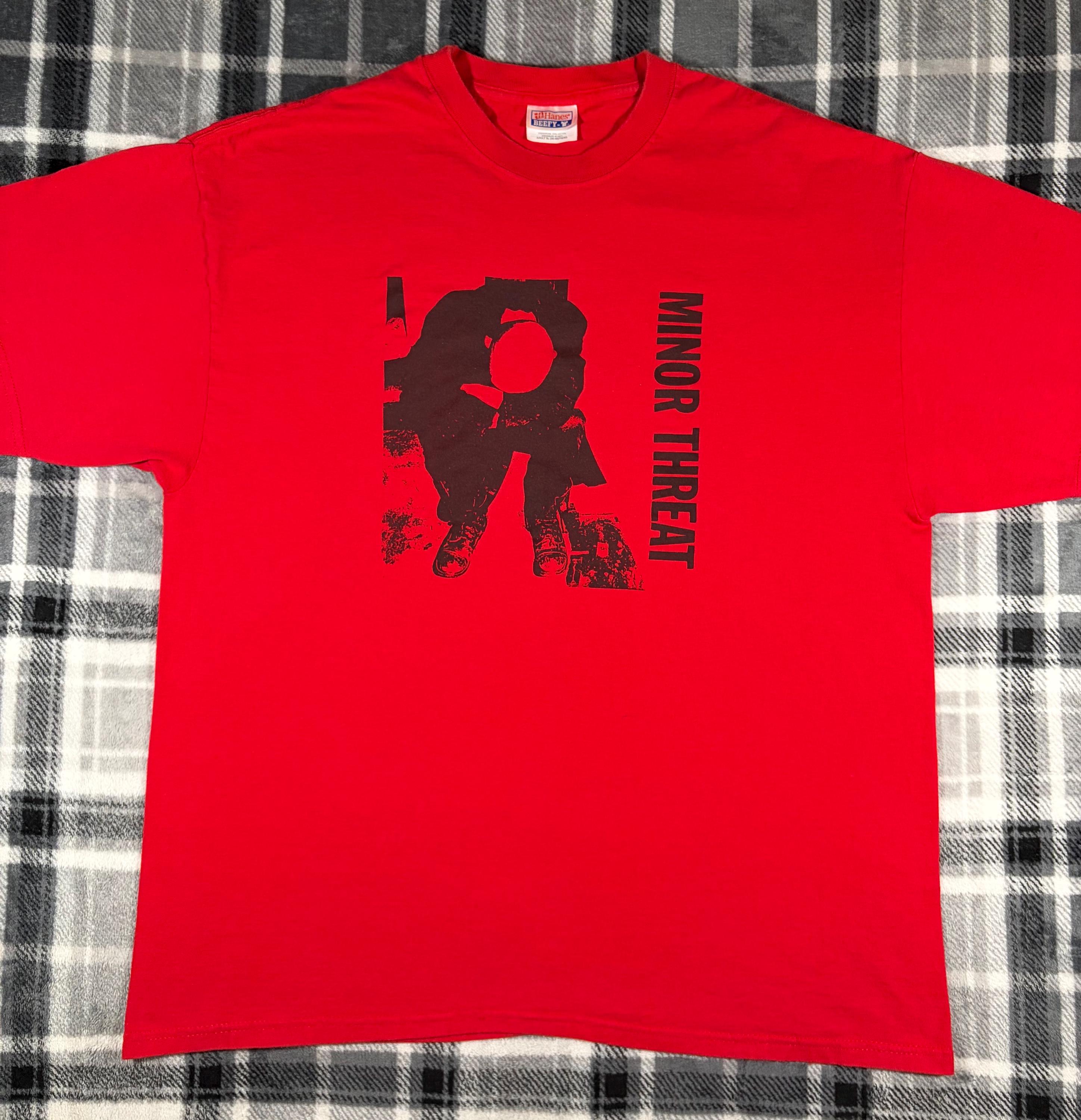 MINOR THREAT Tシャツ FUGAZI ビンテージ Fugazi tシャツ minor threat イアンマッケイ M - メルカリ