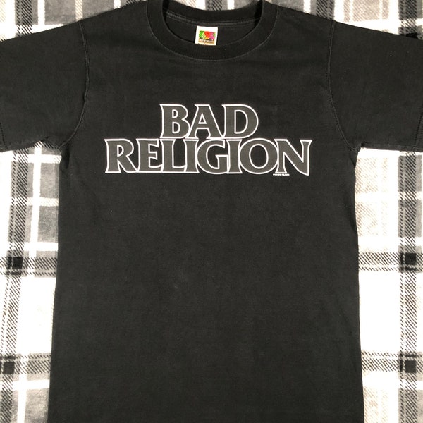 Bad Religion - Vintage 90s - Punk Rock Band T Shirt - Size S