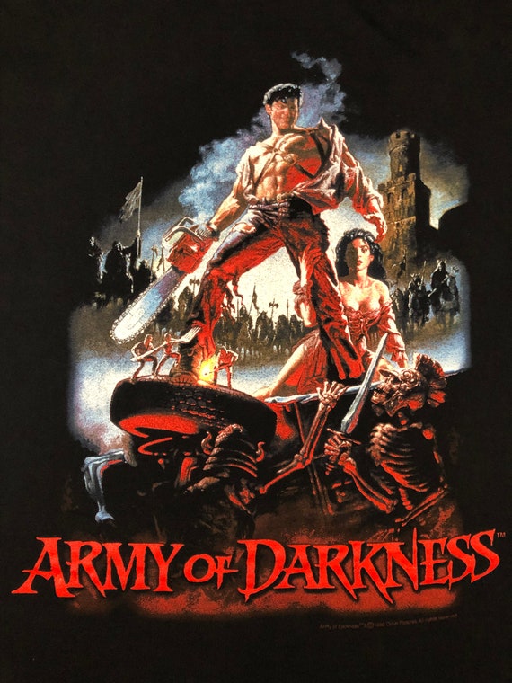 Vintage 90s - Army Of Darkness - Horror Sci Fi Ac… - image 3