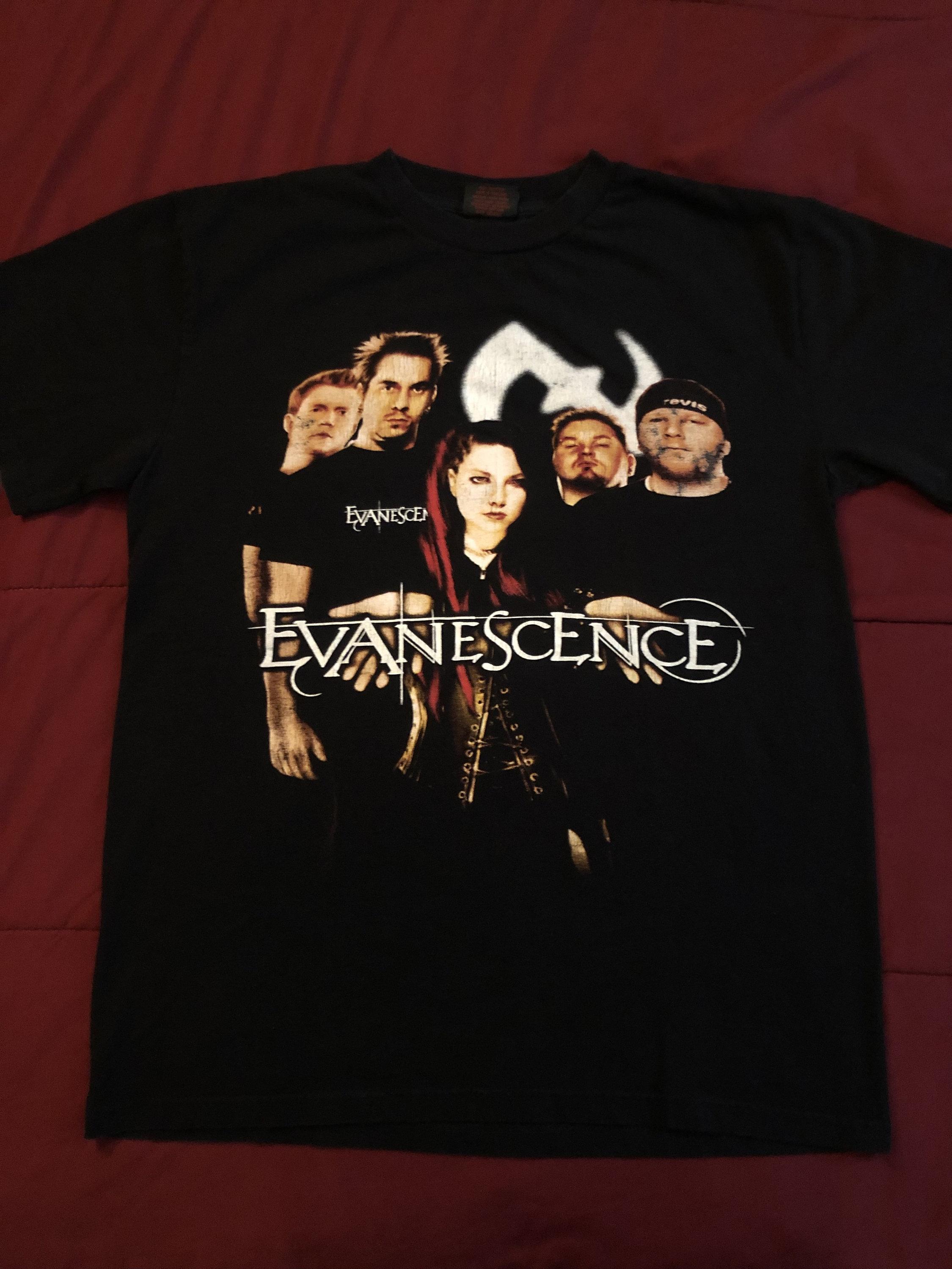 Evanescence - Vintage 2003 - Fallen - Hard Rock Band Album T Shirt 