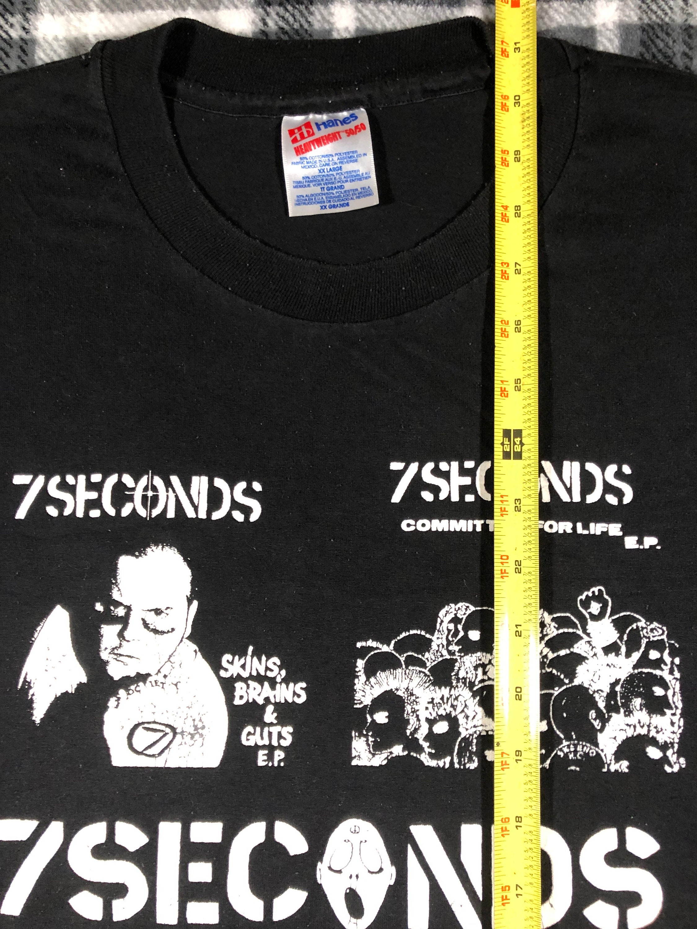 7 Seconds - Vintage 90s - Hardcore Crust Punk Rock Band Single