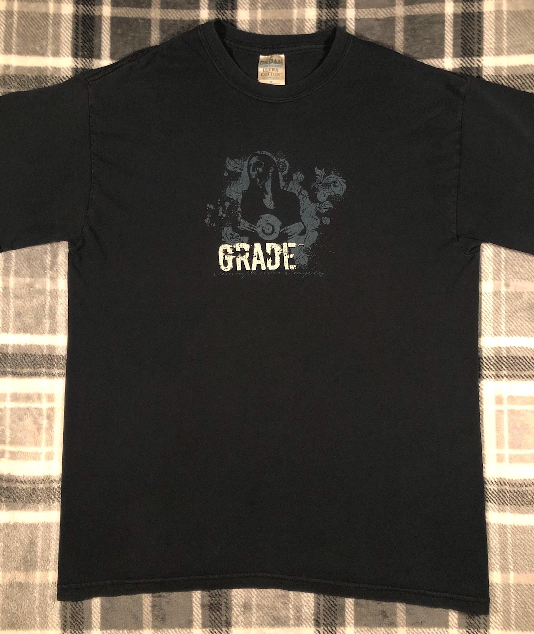 【AGEDD】RARE T-SHIRT/BLACK Grade - Vintage 90s - Triumph & Tragedy 1999 - Victory