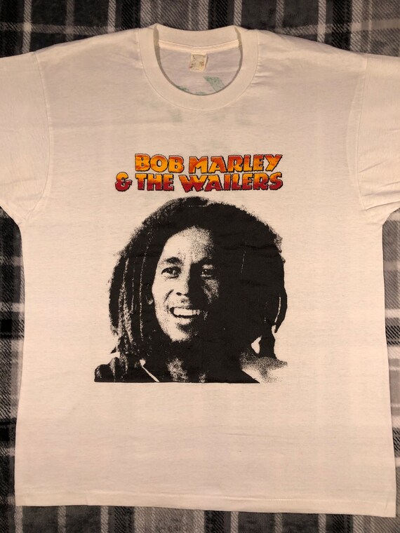 Bob Marley Vintage 80s the Wailers Classic Reggae Rock Band ...